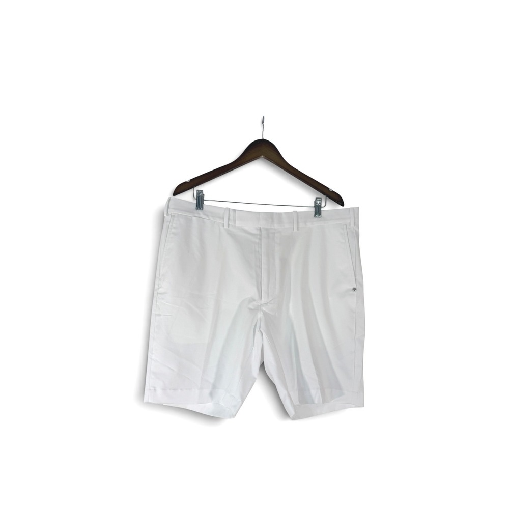 RLX Ralph Lauren Mens White Tailored Fit Golf Shorts Size 38 Performance Luxury